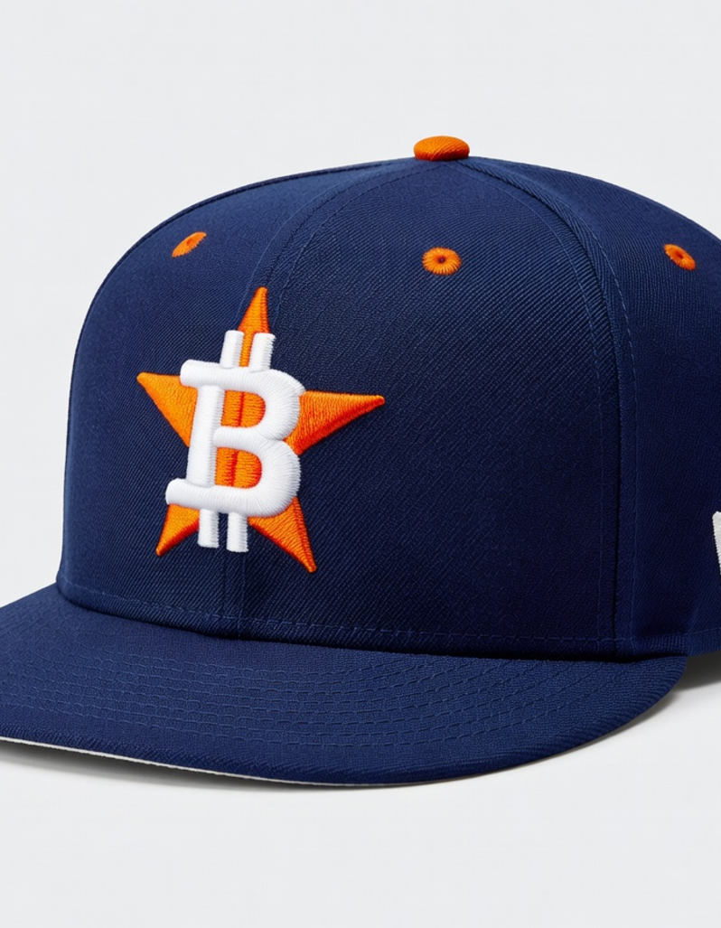 Houston Bitcoin fitted cap