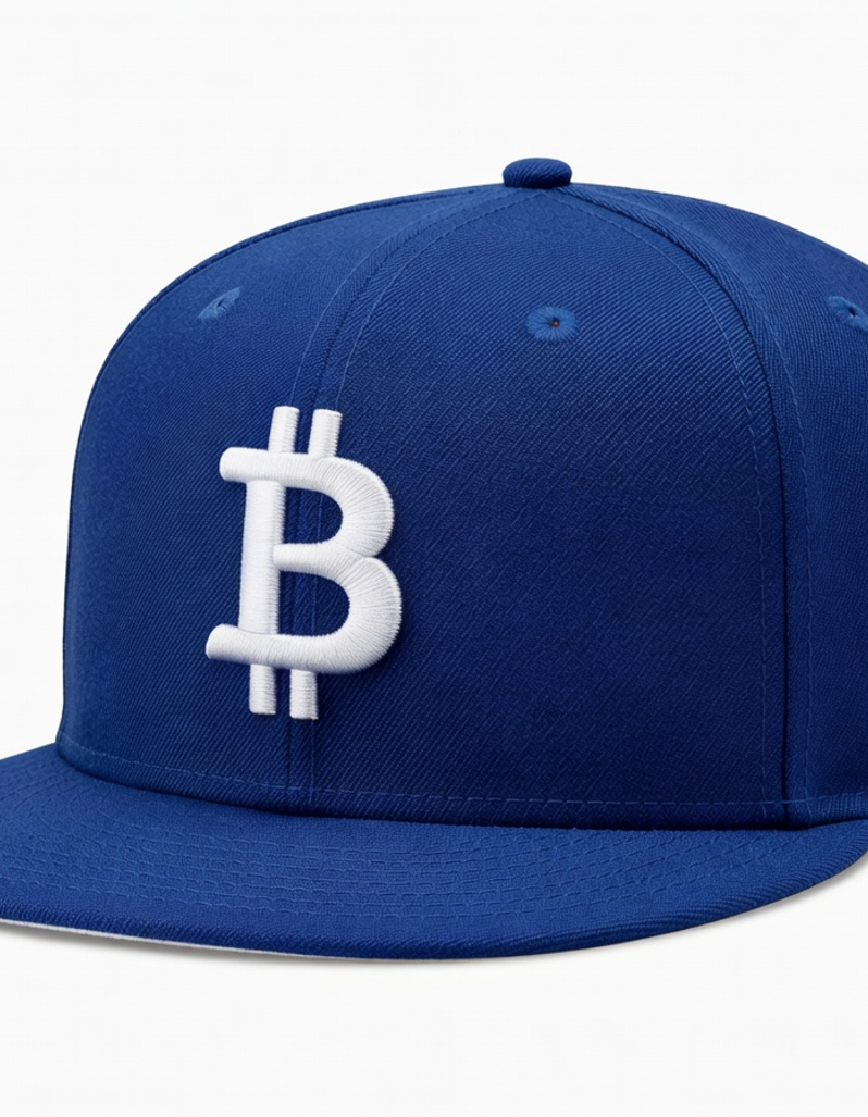 LA Bitcoin fitted cap
