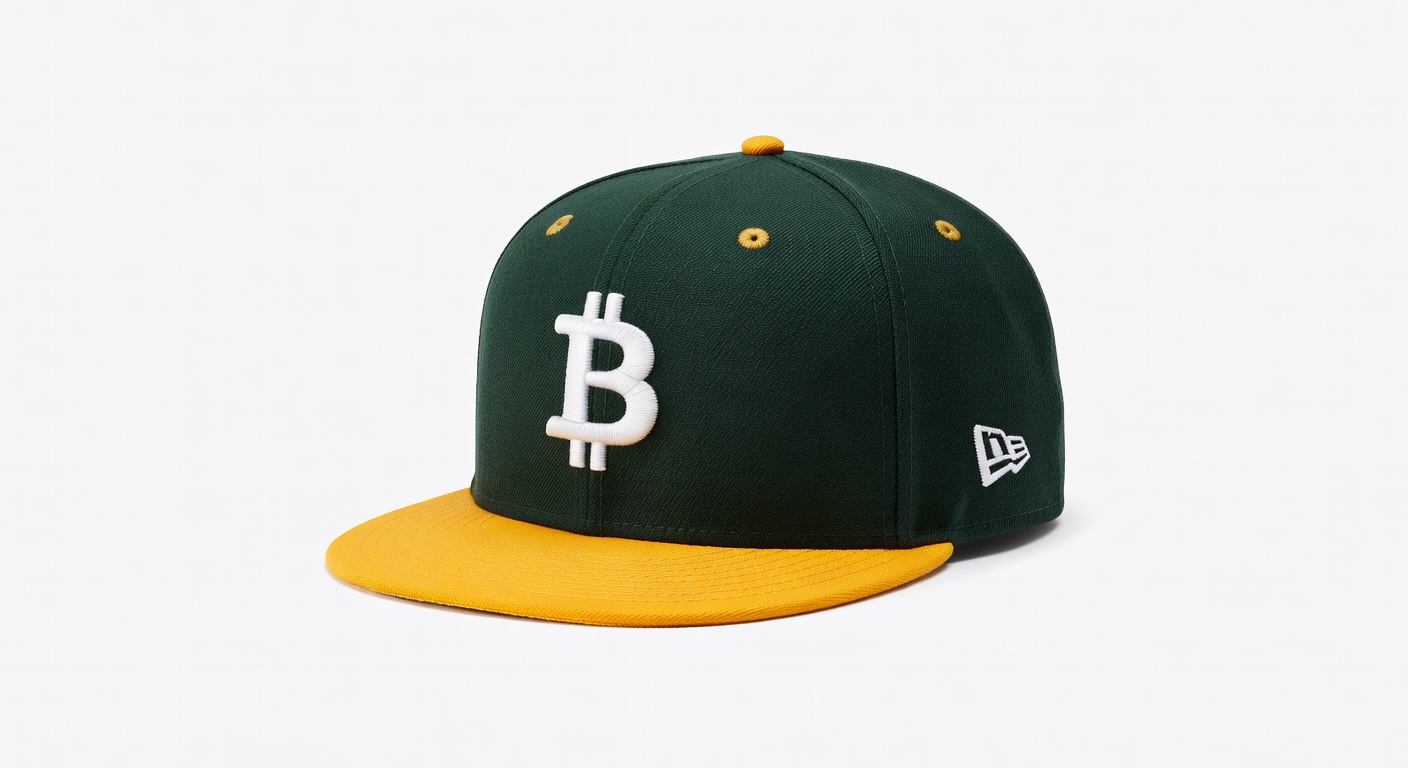 Oakland Athletics Bitcoin hat