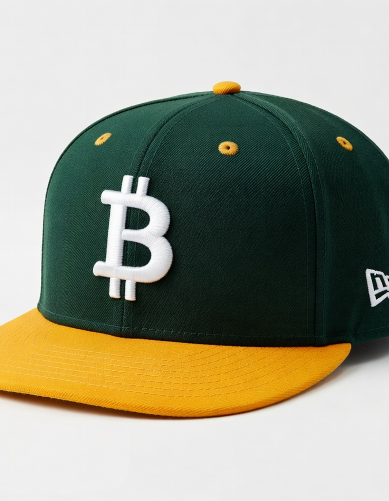 Oakland Bitcoin fitted cap