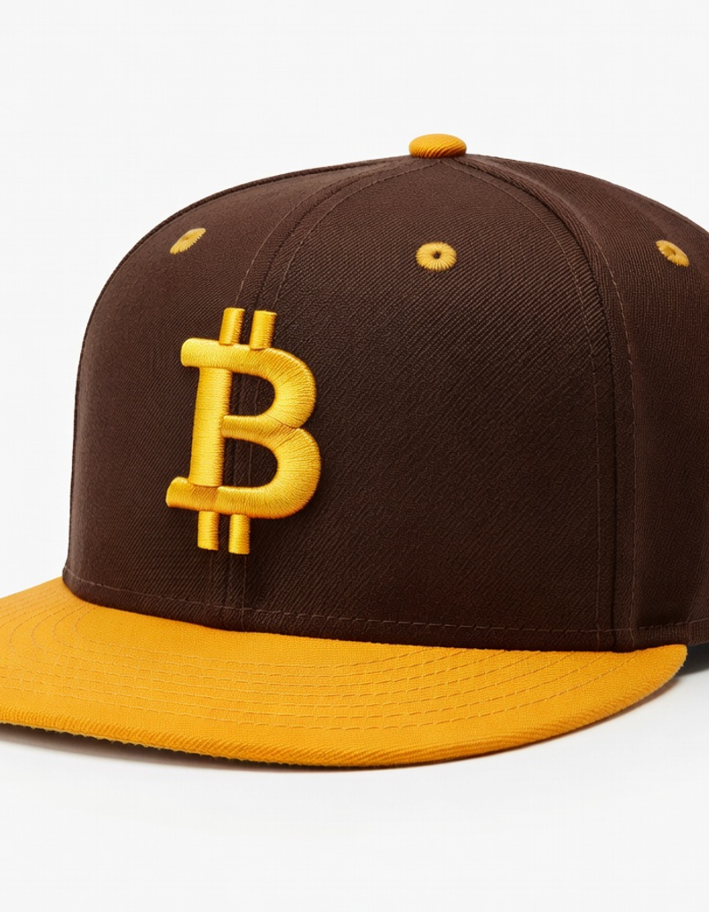 San Diego Bitcoin fitted cap